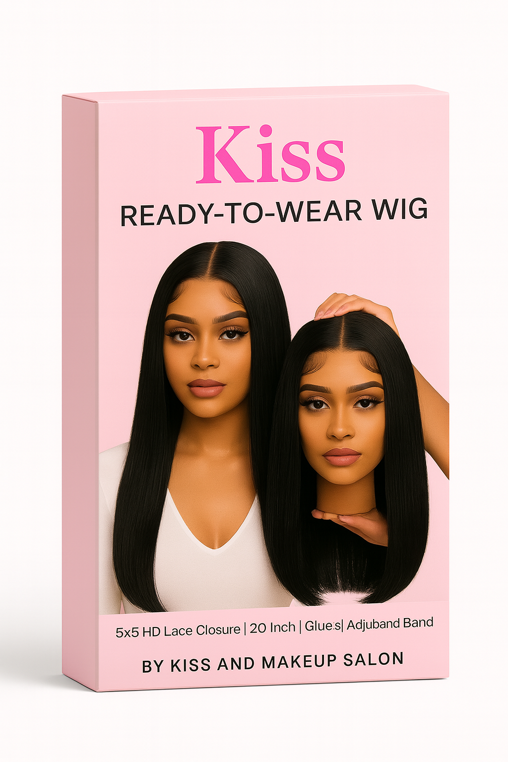 Ready to wear wig Straight kiss