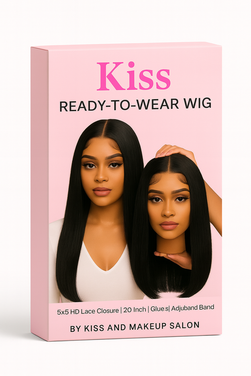 Ready to wear wig Straight kiss