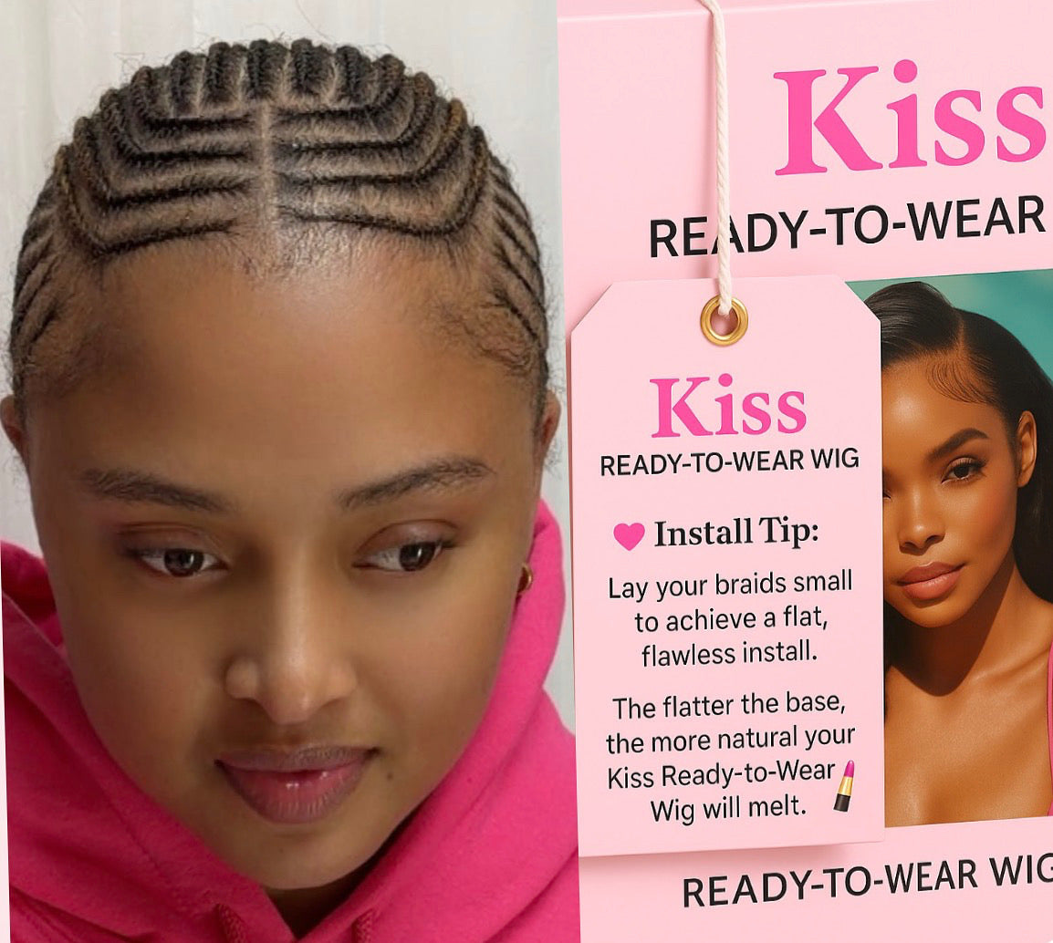Ready to wear Kiss Curl